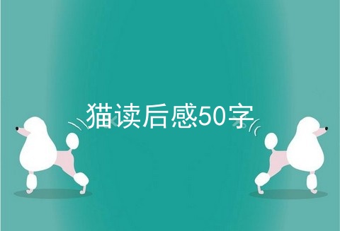 猫读后感50字