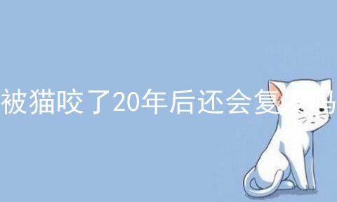 被猫咬了20年后还会复发吗