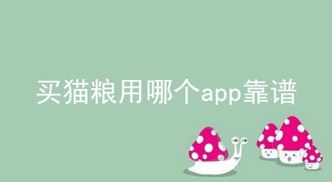 买猫粮用哪个app靠谱