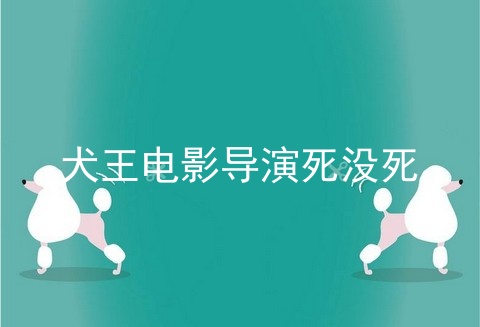 犬王电影导演死没死