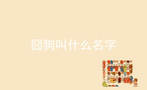 囧狗叫什么名字